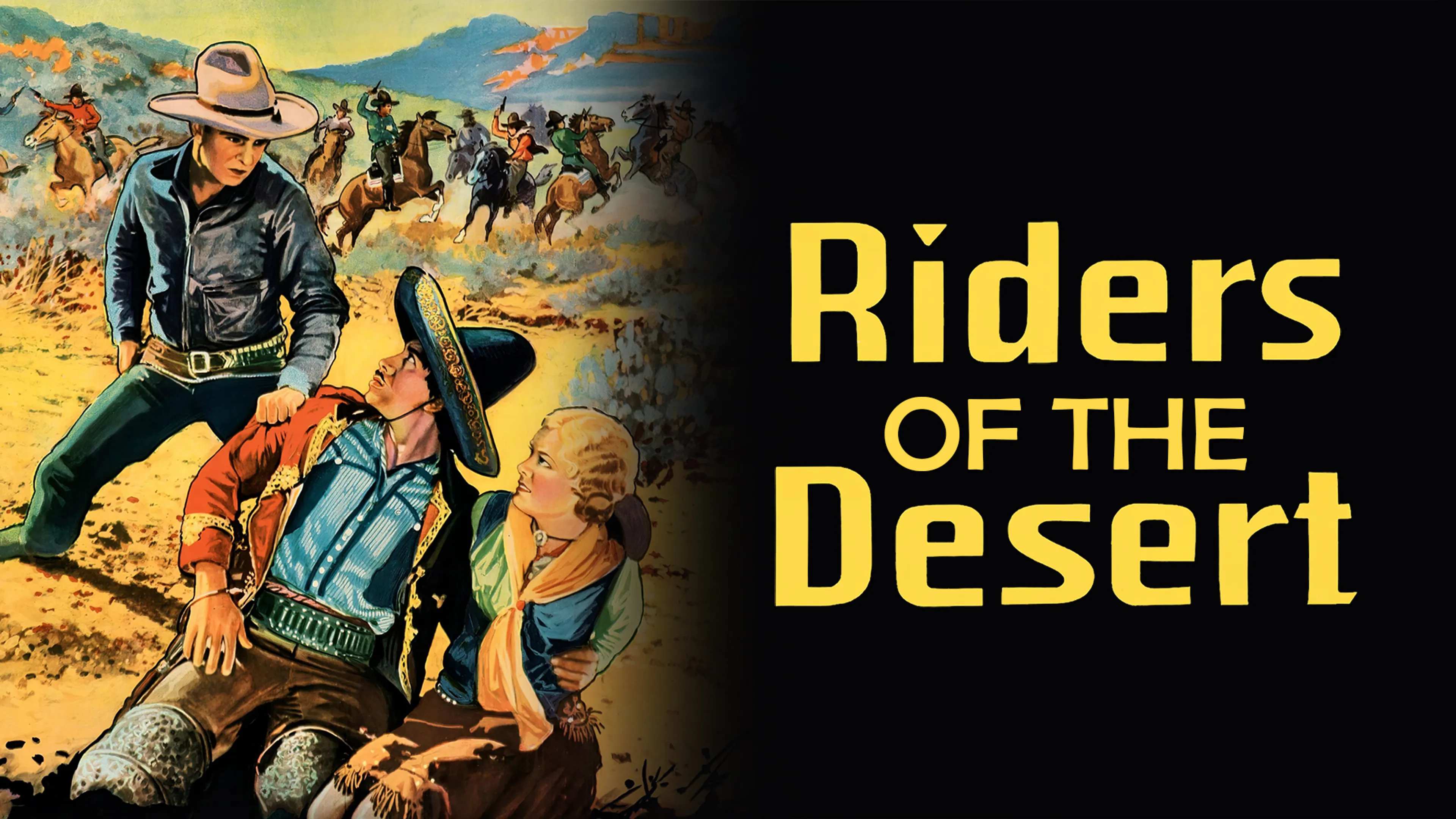 Riders of the Desert poster